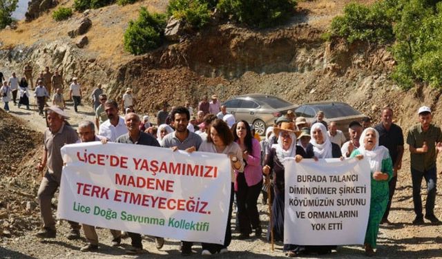 Diyarbakır'da köylüler eylemde: Sular tüketildi, 5 köy tehdit altında!