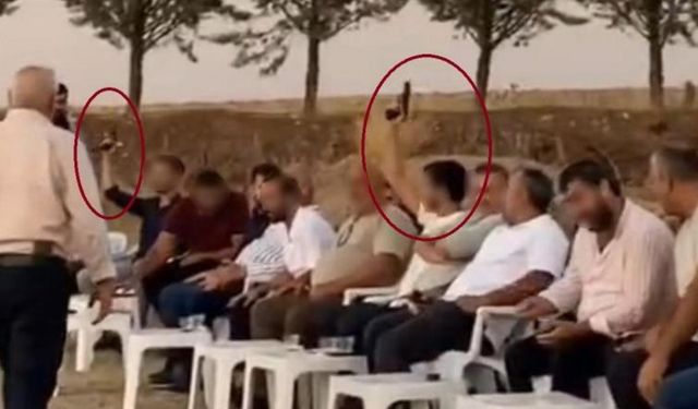 Diyarbakır’daki düğünde tepki çeken görüntüler!