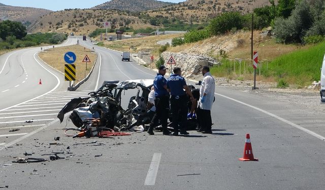 Malatya'da feci kaza: 2 kişi hayatını kaybetti!