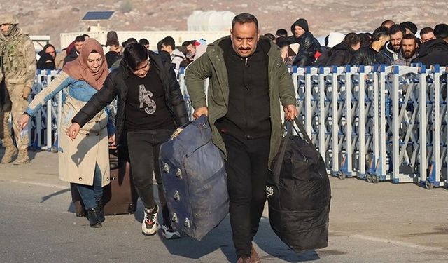 Ülkelerine dönen Suriyeli sayısı açıklandı!