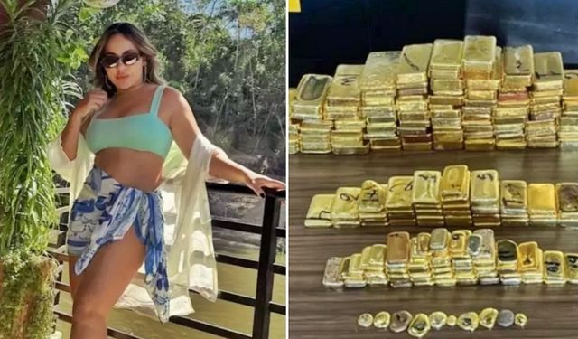Ünlü fenomenin aracında 103 kilo kaçak altın çıktı!