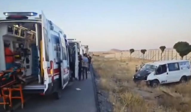 Van'da trafik kazası: Çok sayıda ölü ve ağır yaralı var