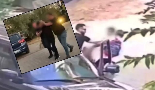Çocuklarının yanında babaya saldırmıştı: Sonunda yakalandı!
