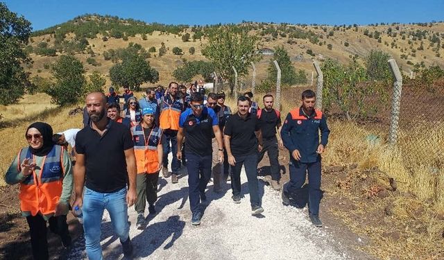 Diyarbakır’da baraj manzaralı yürüyüş yapıldı