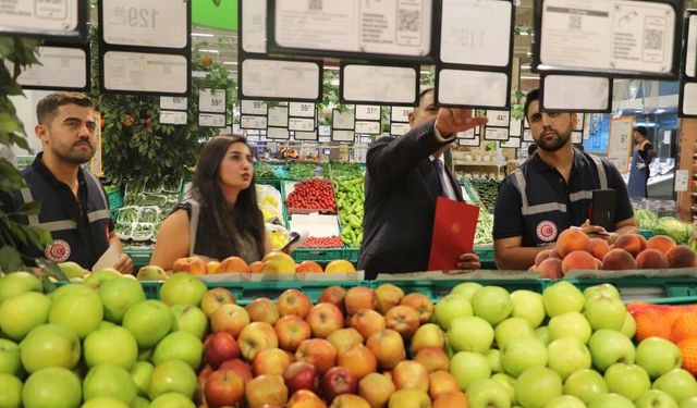 Diyarbakır’da ‘fiyat’ denetimi: Esnafa 4 milyon TL ceza!