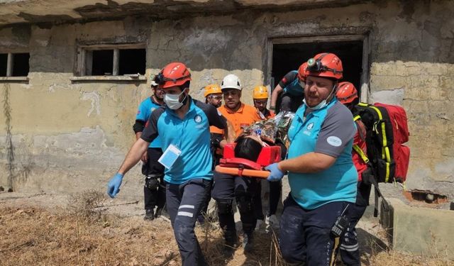 Diyarbakır’da gerçeği aratmadı: 138 personel katıldı