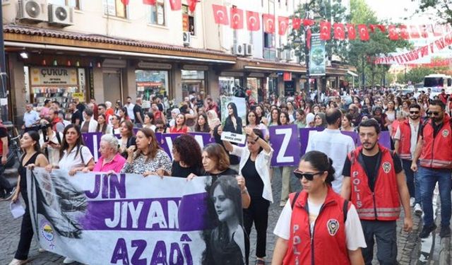 Diyarbakır’da kadınlar yürüdü: Sebebi belli oldu!