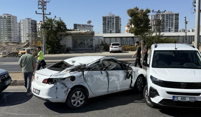 Diyarbakır’ın Elazığ Bulvarı’nda zincirleme kaza!