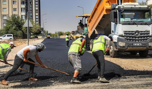Diyarbakır’ın en kalabalık ilçesi asfaltlanıyor: Yüzde 70’i tamam