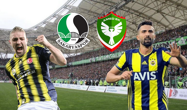 Sakaryaspor Amedspor maçında iki efsane isim karşılaşacak!