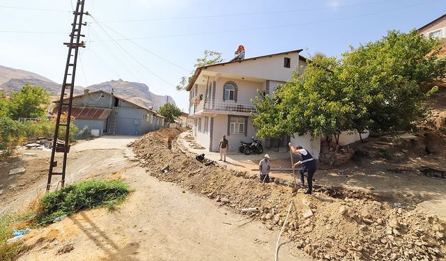 Diyarbakır’da 450 nüfuslu mahalle içme suyuna kavuştu