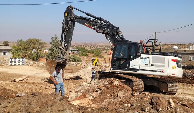 DİSKİ Diyarbakır’da yeni yağmur suyu hattı döşedi