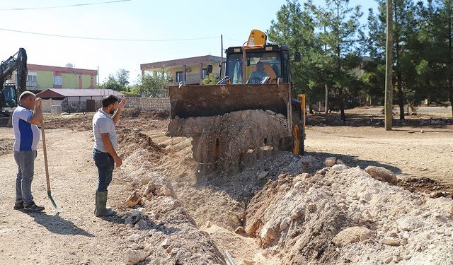 Diyarbakır Çınar’da 5 bin metre yeni içme suyu hattı