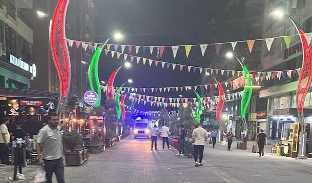 Diyarbakır Sanat Sokağı’nda silahlı kavga: Yaralı var