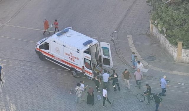 Diyarbakır’da bir motokurye yaralandı!
