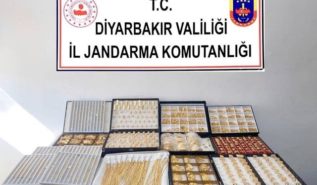 Diyarbakır’daki operasyonda 40 milyon TL’lik kaçak altın ele geçirildi!