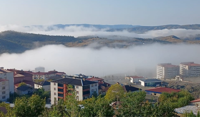 Diyarbakır’ın ilçesinde göz gözü görmez oldu: 20 metreye düştü!
