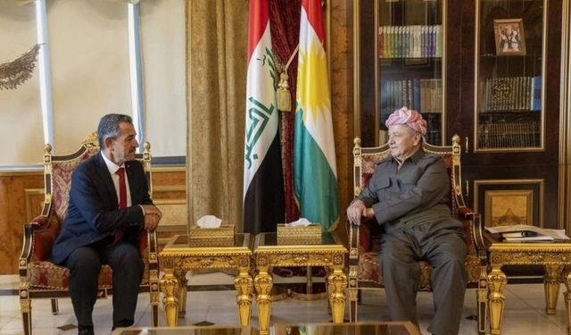 Şırnak Valisi Erbil'de: Barzani ile görüştü