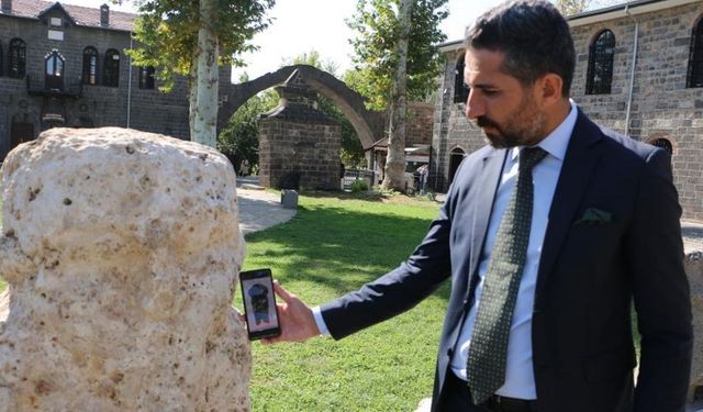 Tarihteki ilk kral heykeli Diyarbakır’da: İşte yeri