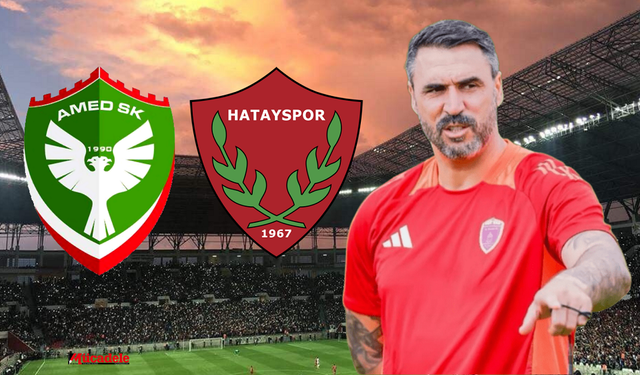Amedspor maçı öncesinde Hatayspor’da şok ayrılık!