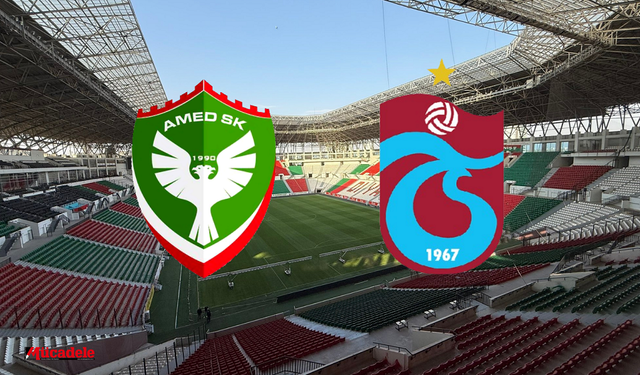 Amedspor Trabzonspor maçı Diyarbakır Stadyumu’nda: İşte tarihi!