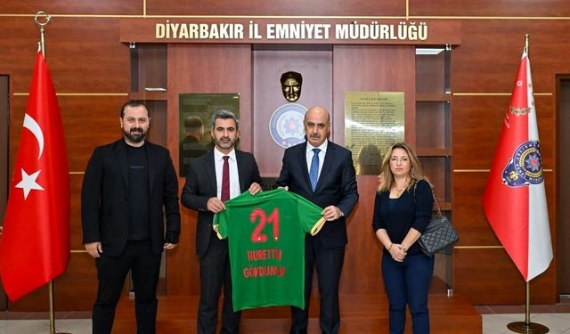 Amedspor’dan bir ilk: Emniyet müdürünü ziyaret etti