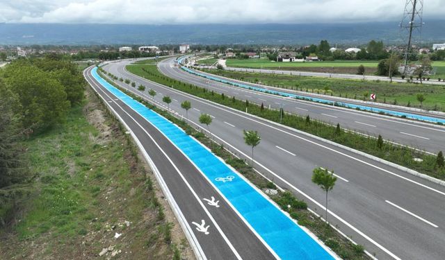 Diyarbakır karayolunda bisiklet yolu yapıldı: İşte adresi