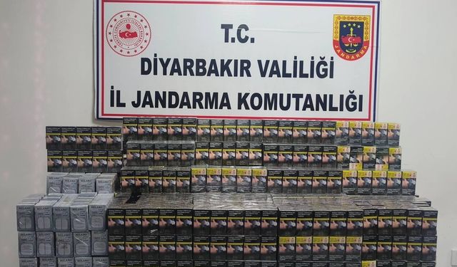 Diyarbakır’a kaçak yollarla getirilen malzemelere el konuldu