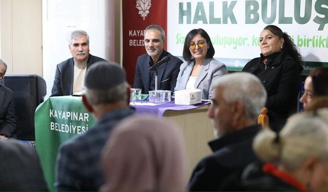 Diyarbakır’da belediye halk buluşması gerçekleştirdi