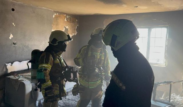 Diyarbakır'da çocuklar evde yalnız bırakıldı: Yangın çıktı!