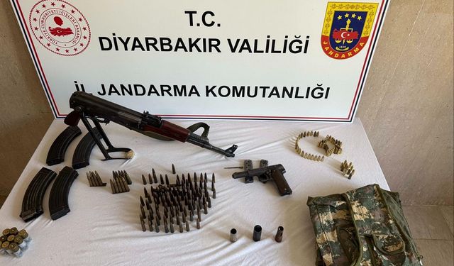 Diyarbakır’da çok sayıda silah ele geçirildi