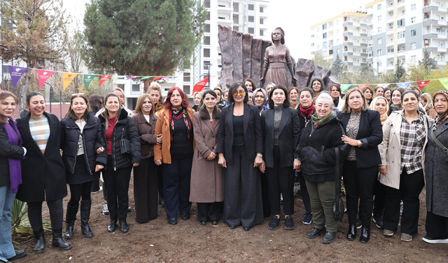 Diyarbakır'daki parkta 'Kadın Heykeli' yapıldı: İşte adresi