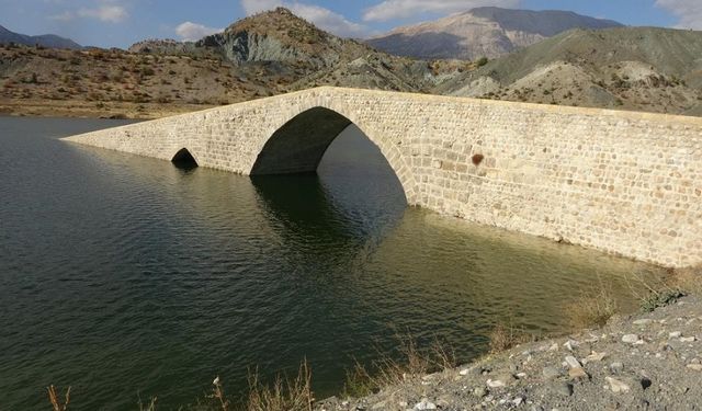 Roma mirası veda ediyor! 1500 yıllık Altınlı Köprüsü sular altında kalıyor