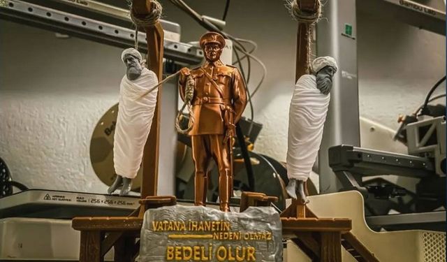 Şeyh Said ve Seyid Rıza’nın maketini yaptı: Bakanlık harekete geçti!