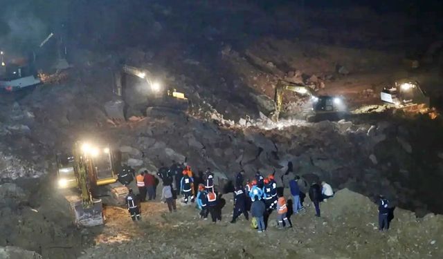 Taş ocağında göçük: Ölü ve yaralı var!