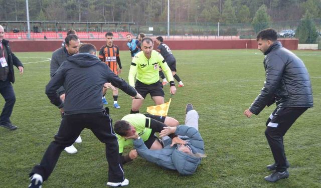 Hakeme saldırı kameraya yansıdı