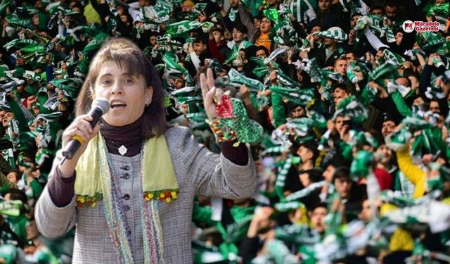 Diyarbakır’da 86 STK’dan Bursaspor tepkisi: “Leyla Zana yalnız değildir”