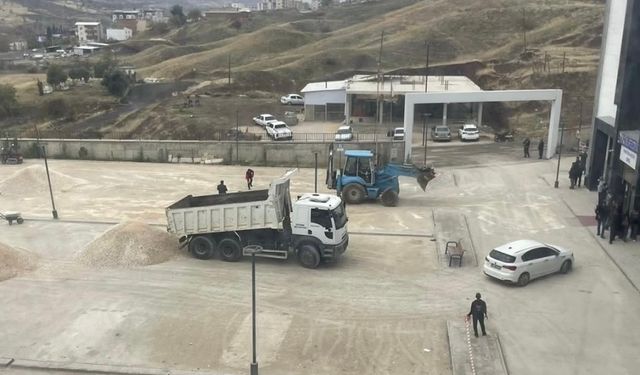 Diyarbakır’da devlet hastanesinin otoparkı genişletiliyor