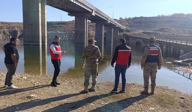Diyarbakır’da kaçak balık avcılığı için denetim yapıldı