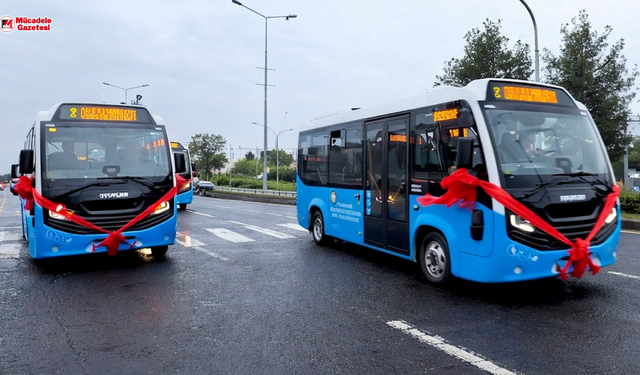 Diyarbakır ulaşımı rahatlıyor: 10 yeni otobüs geldi!