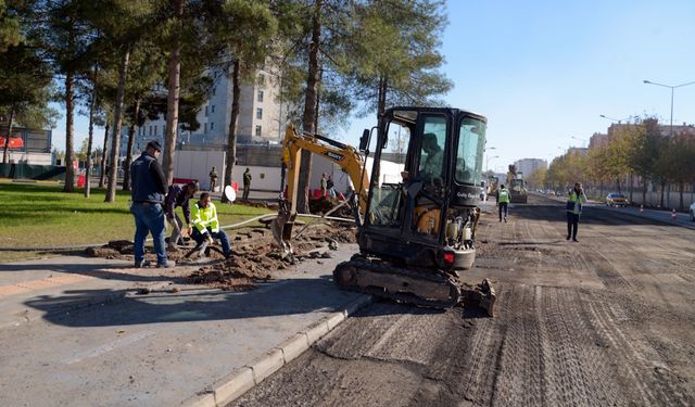 Diyarbakır’da trafiği rahatlatacak yenileme!