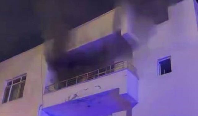 Eğil’de korkutan yangın: Ev kullanılamaz hale geldi!