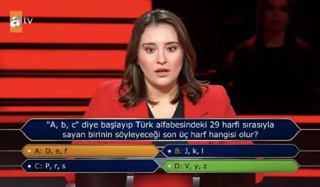 Bilgi yarışmasına katıldı: Elendiği soru şaşkınlık yarattı