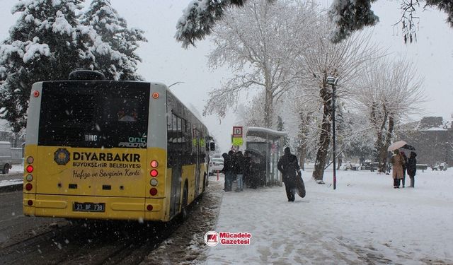 Diyarbakır Büyükşehir’den kar açıklaması: Yollar açık mı?