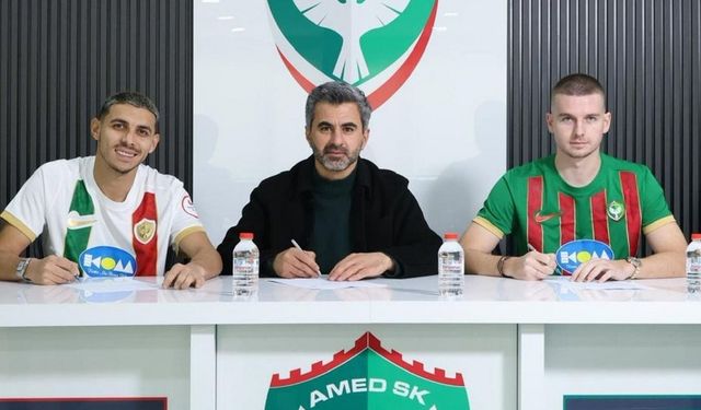 Amedspor 2 transfer birden yaptı: Sözleşme detayları belli oldu!