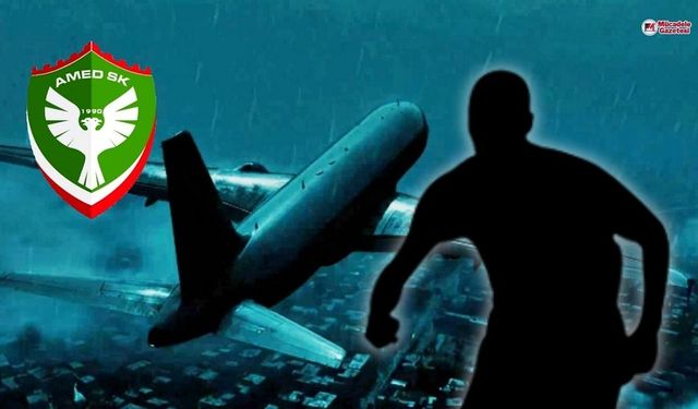 Amedspor uçak paylaştı: İşte o gizemli futbolcu!