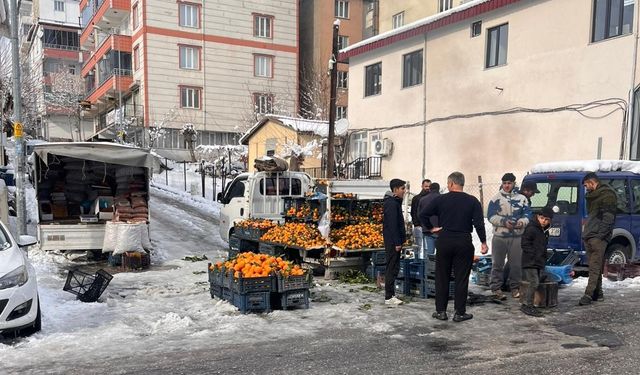 Diyarbakır'ın en uzak ilçesi kara teslim oldu: Esnaf tezgah açamadı