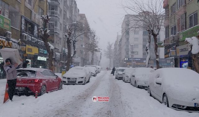 Tarih verildi: Diyarbakır’a 2 gün üst üste kar uyarısı!