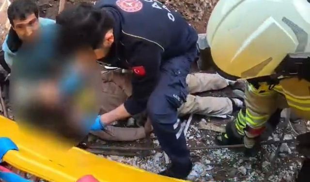 Dicle Üniversitesi’ndeki inşaatta bir işçi ağır yaralandı!