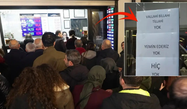 Kuyumcular kapıya kilit vurdu: "Yemin ederim altın kalmadı!"